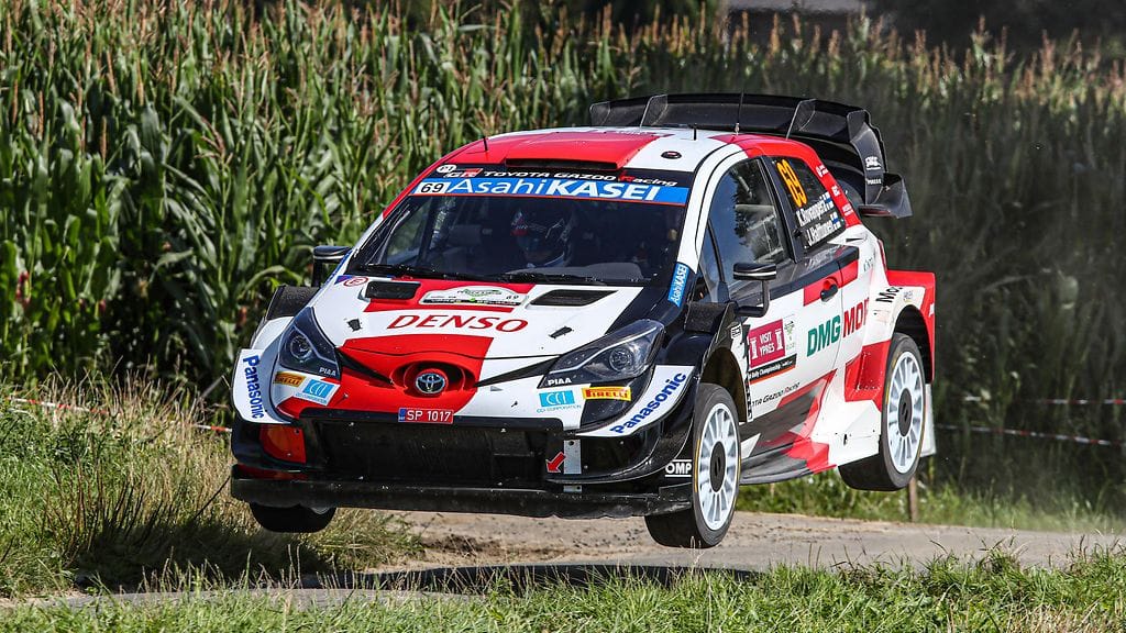 Kalle Rovanperä ajoi Belgian MM-rallin kolmanneksi.