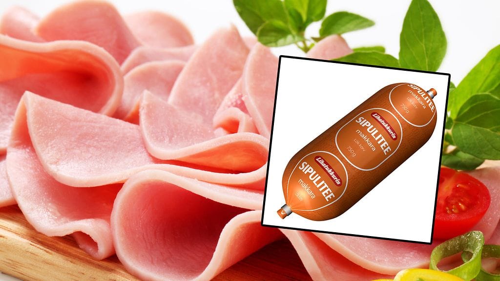 Lihayhtiö Atria tiedottaa vetävänsä myynnistä erän sipuliteemakkaratankoja.