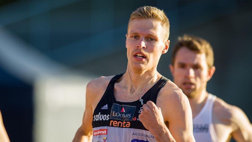 Topi Raitanen jätti kesken Lahden Motonet GP:n 3000 metrin kilpailun.