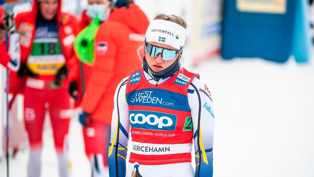 Ruotsin tähtihiihtäjä Linn Svahn on kärsinyt pitkään olkapäävammasta.