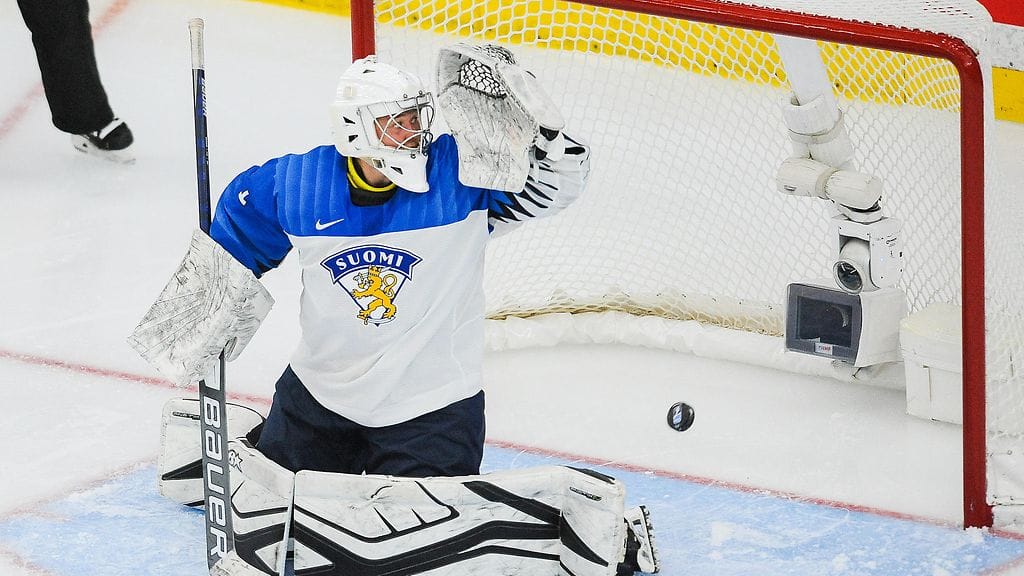 Anni Keisala palkittiin Suomen joukkueen parhaana pelaajana.