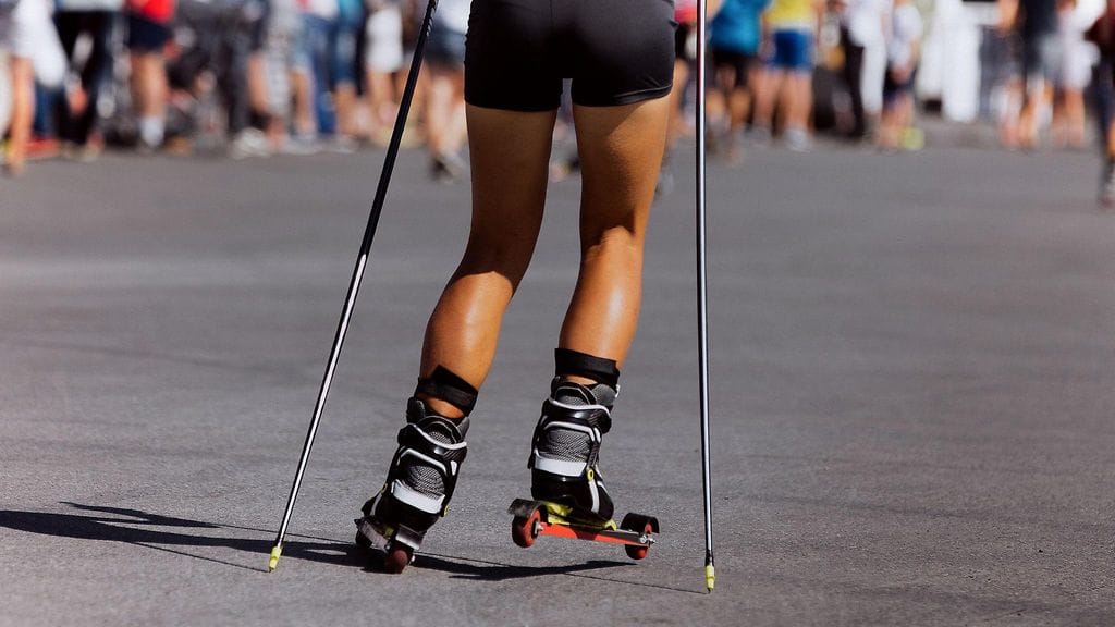 Onnettomuus tapahtui rullasuksilla. Kuvituskuva.