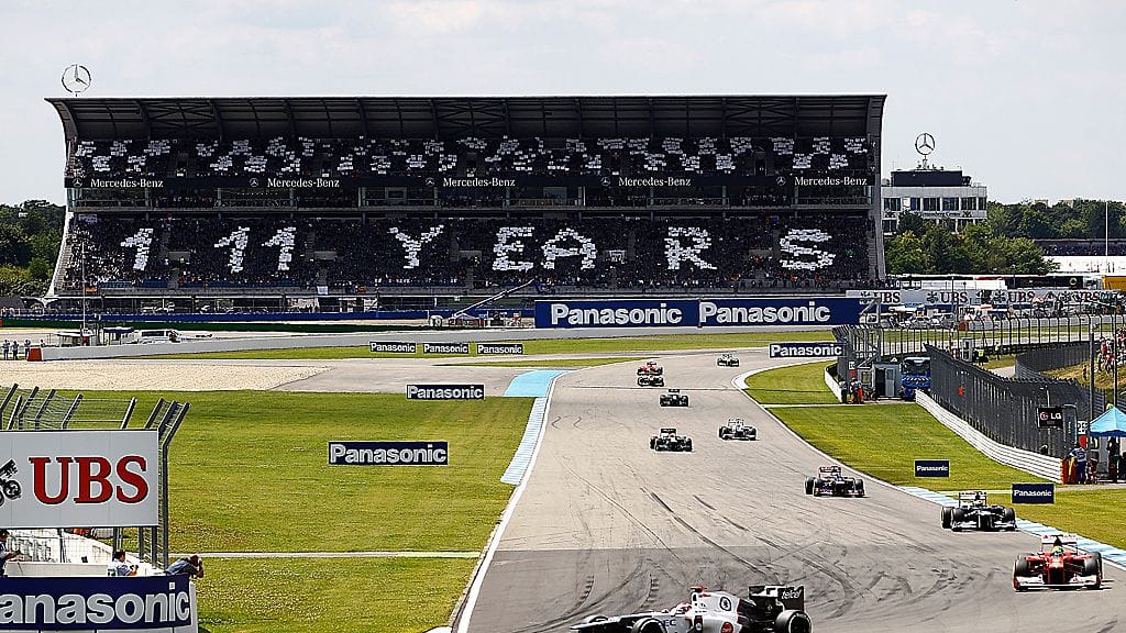 Hockenheimin yleisöä vuonna 2012.