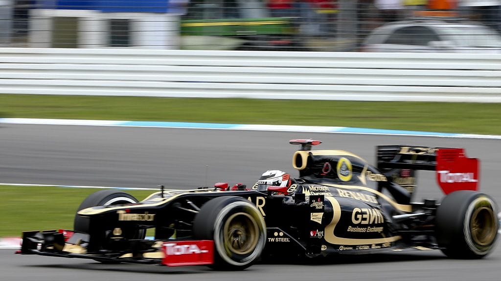 Kimi Räikkönen Hockenheimissa