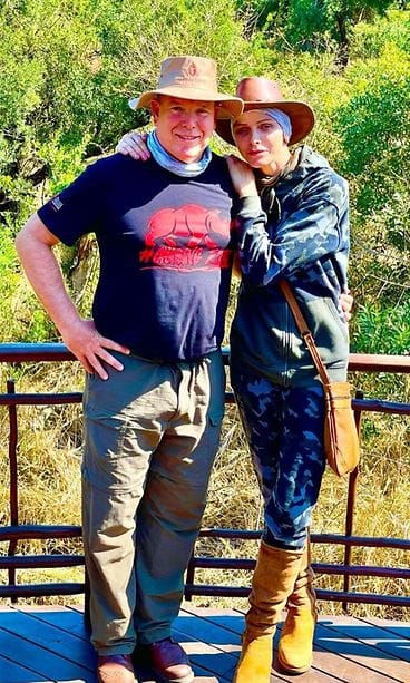 AOP Monacon ruhtinas Albert ja ruhtinatar Charlene