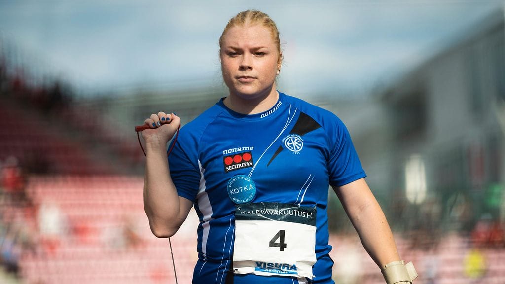 Krista Tervo nappasi moukarin Suomen mestaruuden.