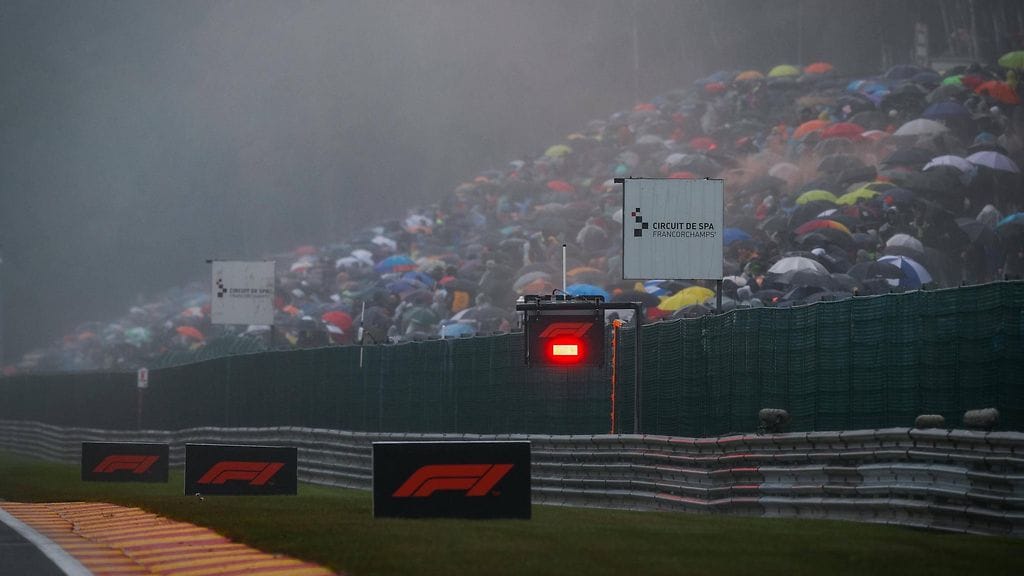 Belgian GP:seen osallistuneet fanit saivat pettyä kisan perumisen takia.