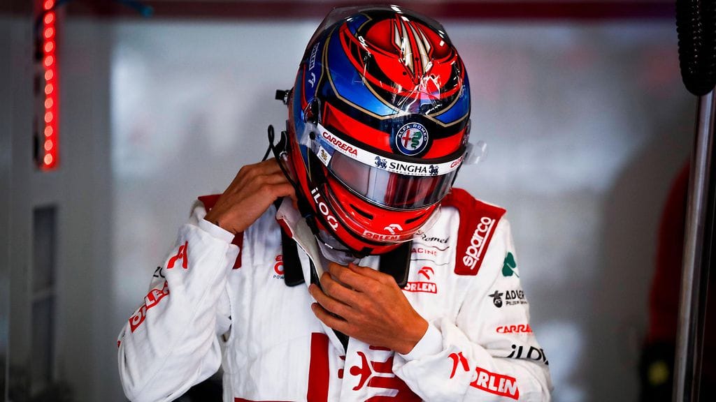 Kimi Räikkönen Belgian GP:ssä.