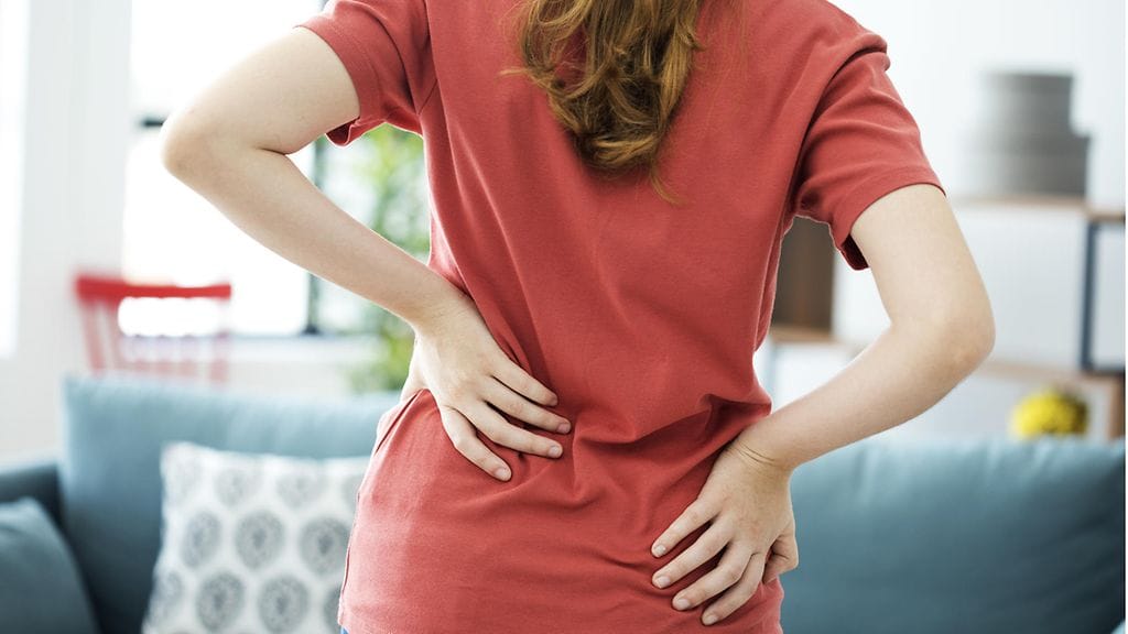 Alaselkäkivut ovat erittäin yleisiä. Kuvituskuva.