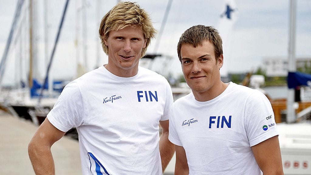 Kalle Bask (vas.) ja Lauri Lehtinen.