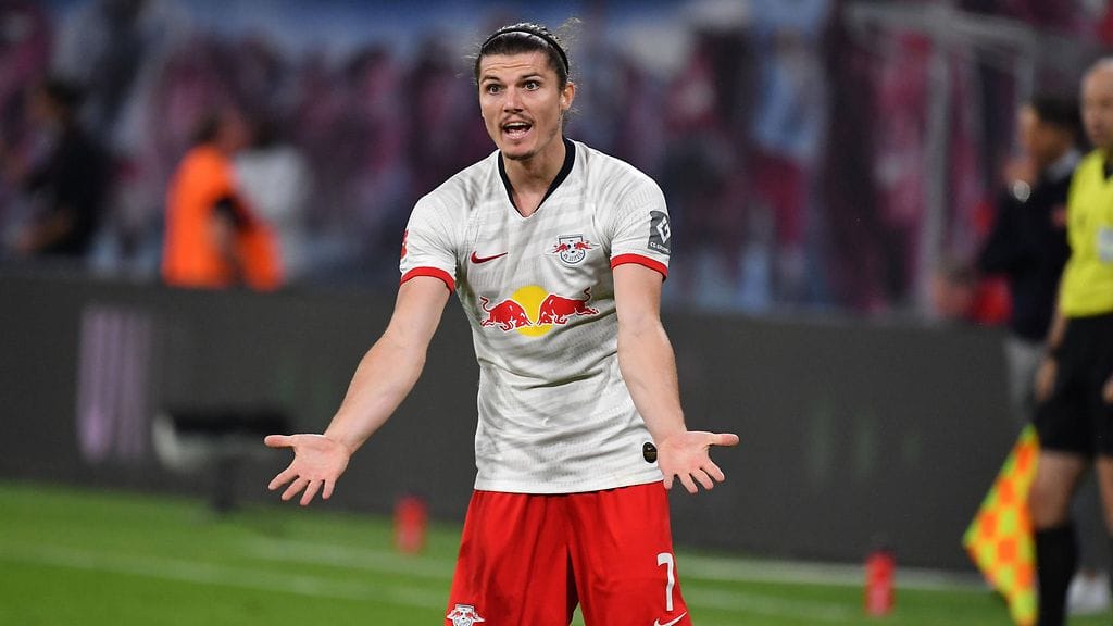 Marcel Sabitzer levittelee jatkossa käsiään Bayernin riveissä.