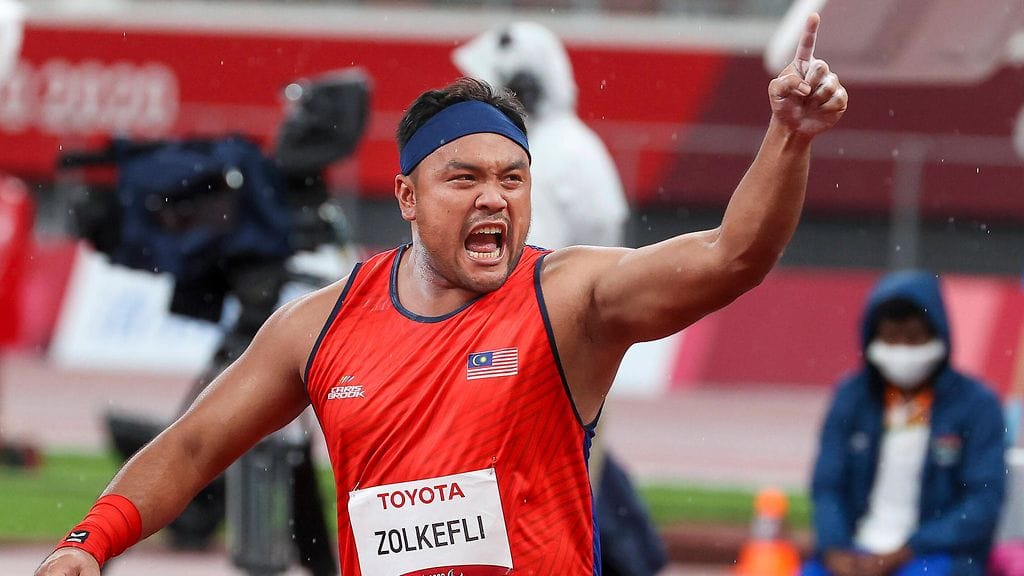 Malesian Muhammad Ziyad Zolkefli menetti Ukrainan protestin myötä kultamitalinsa.