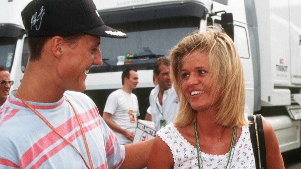 Michael ja Corinna Schumacher ovat olleet naimisissa vuodesta 1995 lähtien.