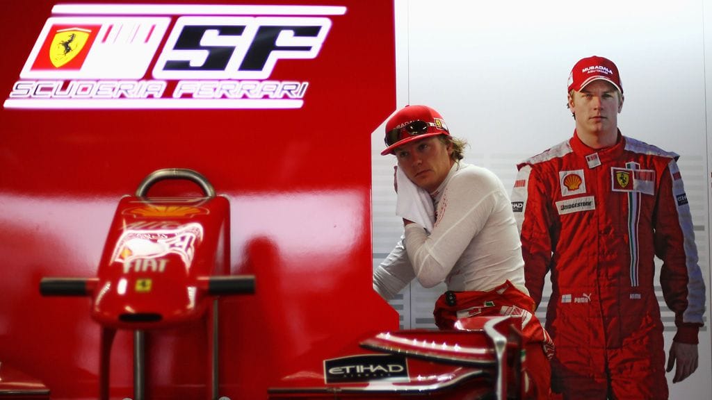 Räikkönen Ferrarilla kaudella 2009