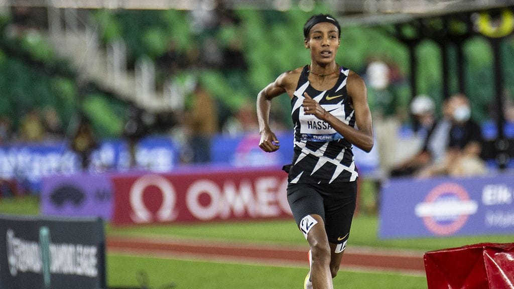 Sifan Hassan painoi hurjan ajan Timanttiliigan Brysselin osakilpailun maililla.