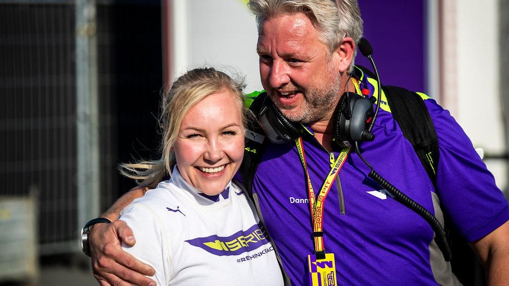 Emma Kimiläinen ajoi W Series -kauden ensimmäisen paalupaikkansa Hollannissa.