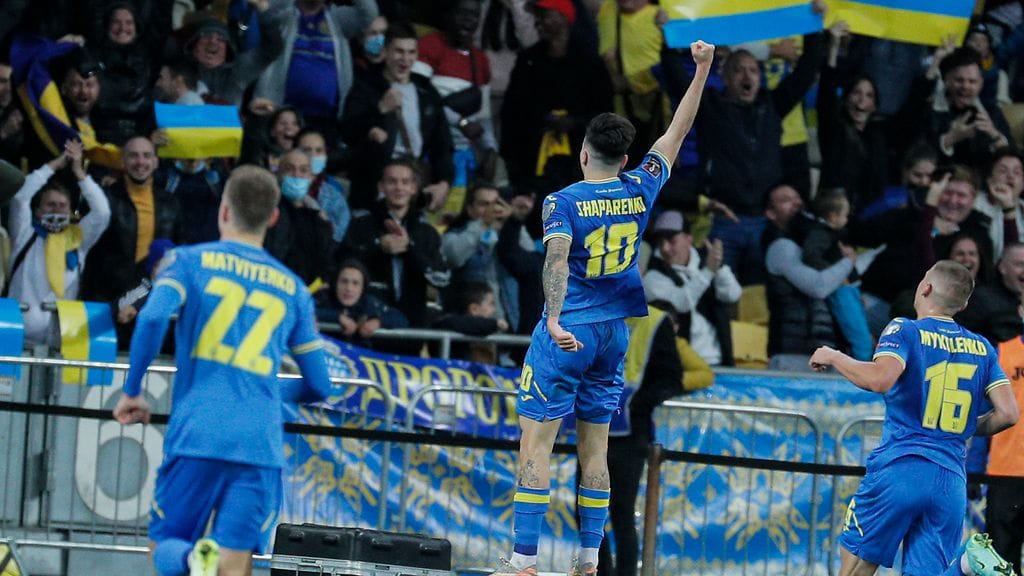 Mykola Shaparenko vei Ukrainan johtoon Ranskaa vastaan.