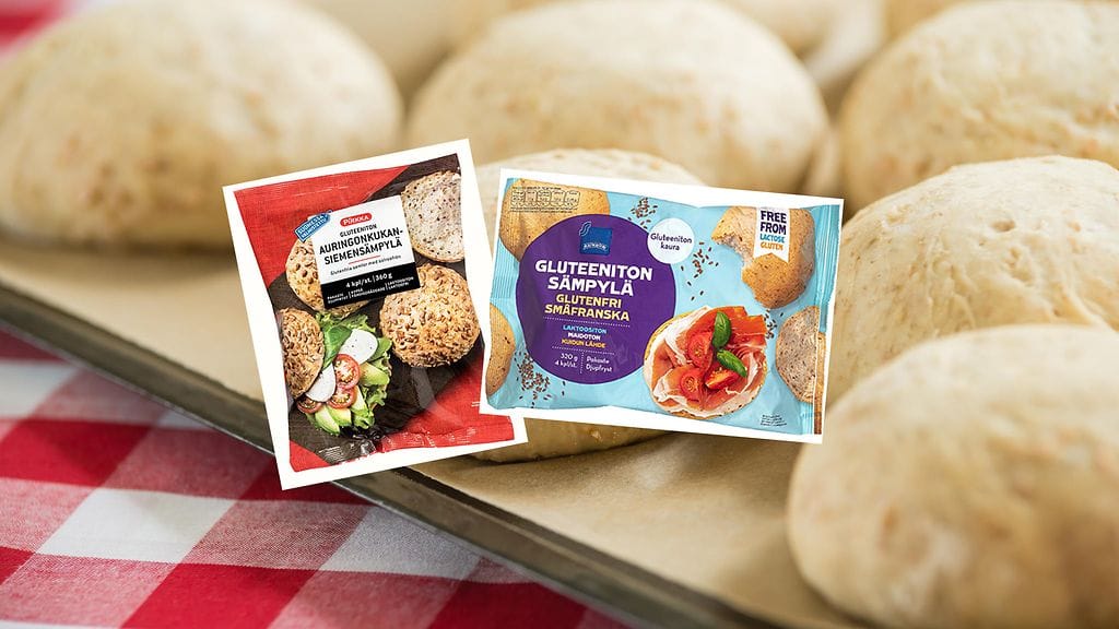 K- ja S-kaupoissa myynnissä olleita gluteenittomia sämpylöitä vedetään myynnistä.