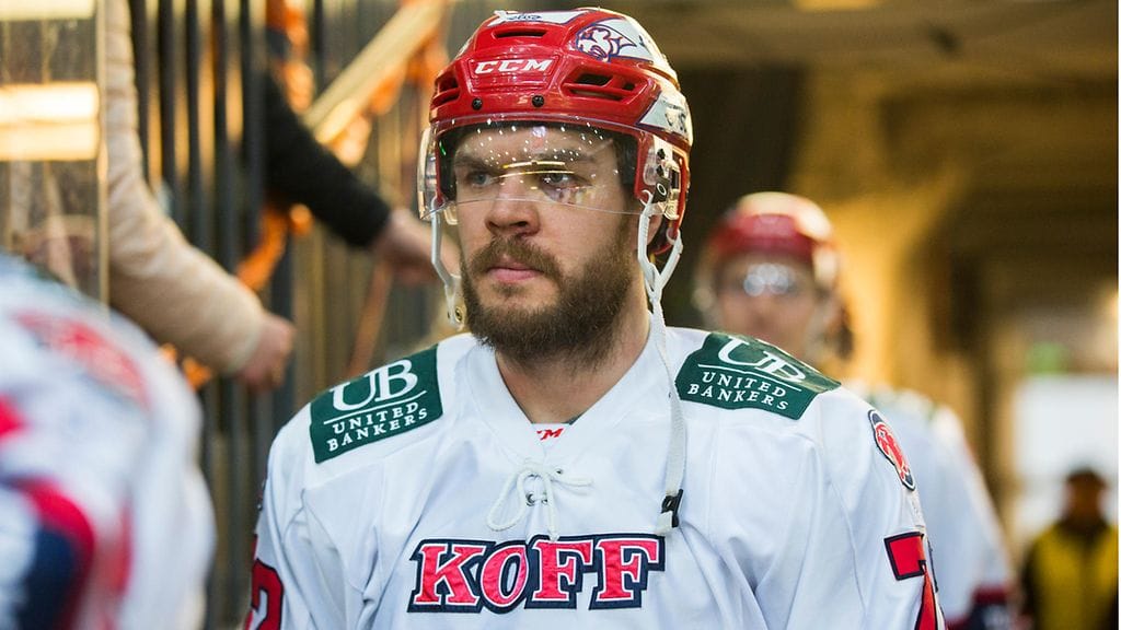 Siim Liivik HIFK-paidassa vuonna 2016.