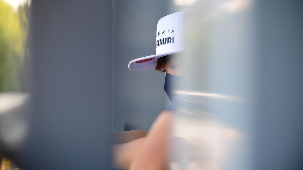 Yuki Tsunoda on ollut pettynyt itseensä alkukaudesta.