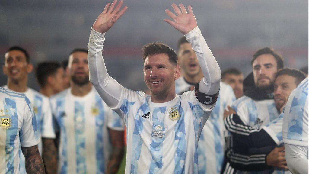 Lionel Messillä oli aihetta tuulettaa Bolivia-ottelussa.