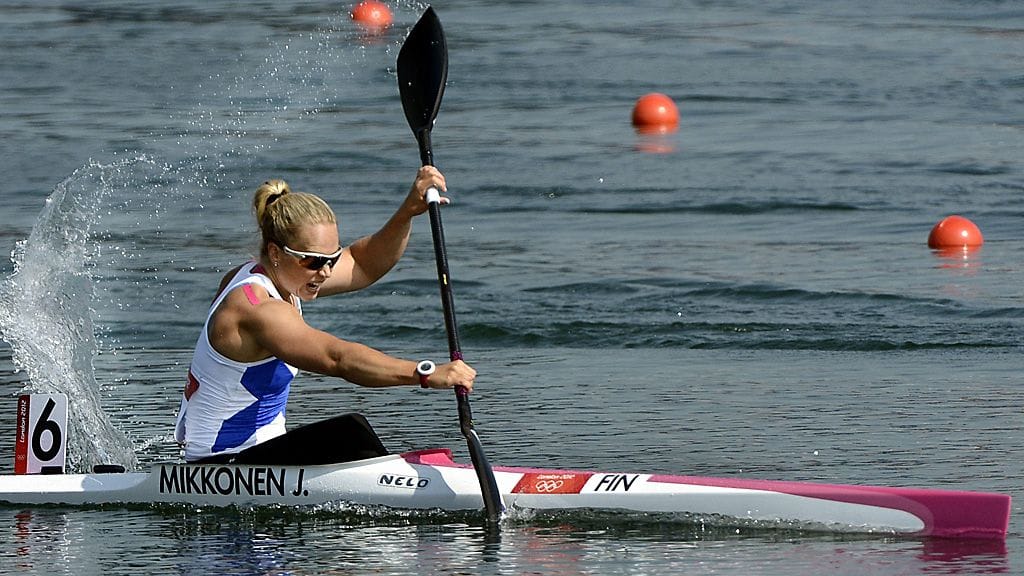 Jenni Mikkonen oli neljäs välierässään.