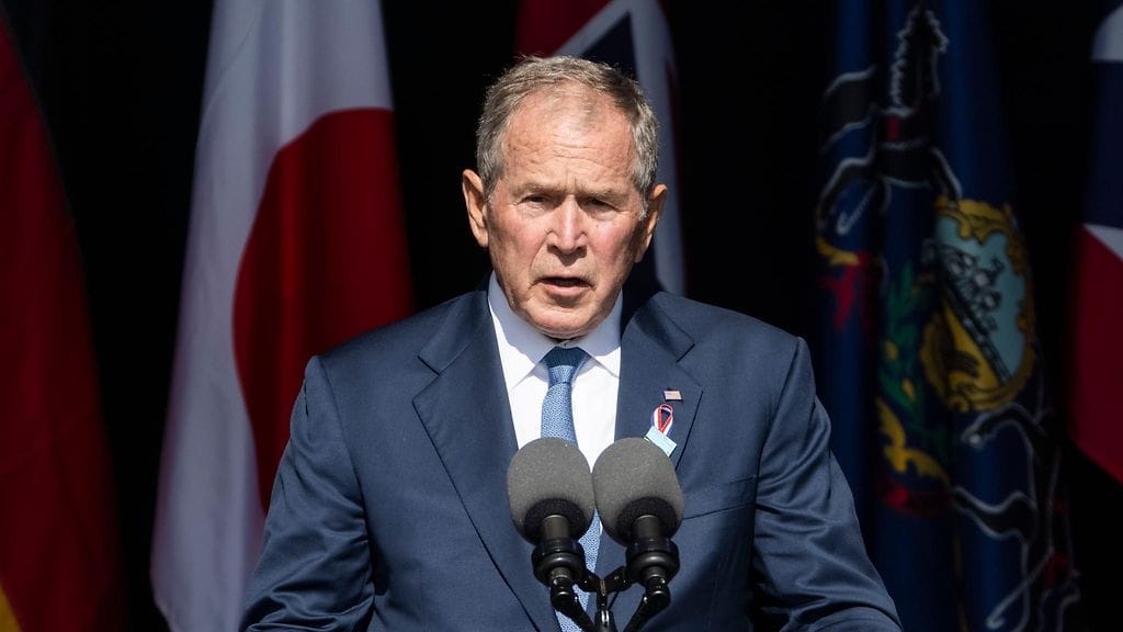Presidentti Bush muisteli yhteishenkeä, mikä iskujen hetkellä Yhdysvalloissa vallitsi.