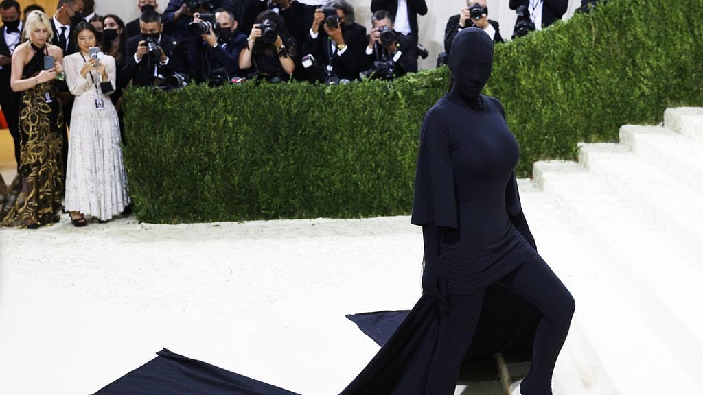 Kim Kardashian vuoden 2021 Met-gaalassa.