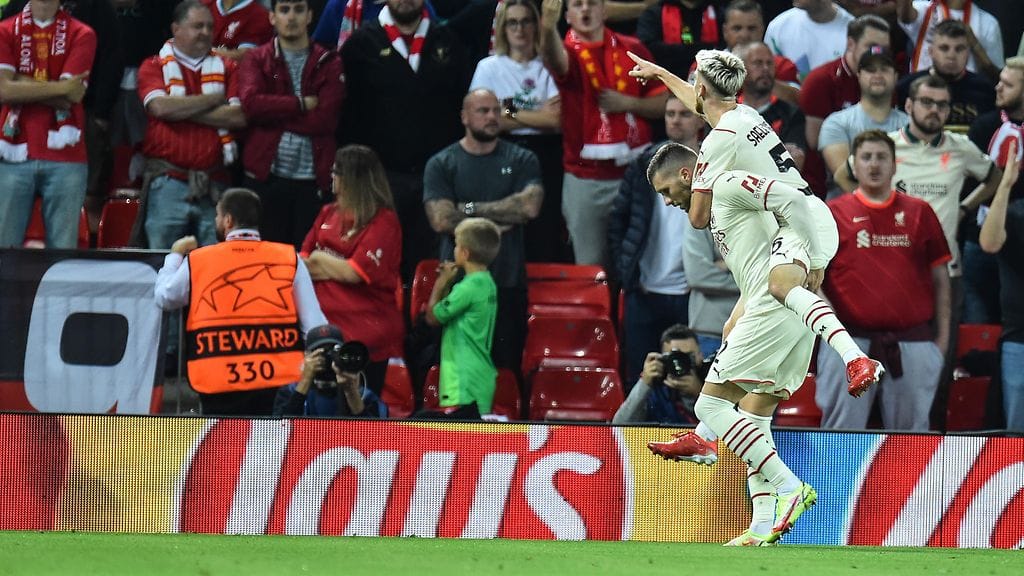AC Milan teki Liverpoolia vastaan huiman rynnistyksen avausjakson lopussa.