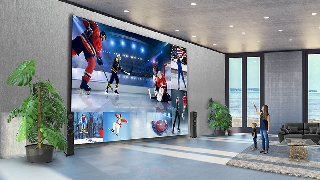 Järkevä resoluutio riippuu television koosta ja katseluetäisyydestä. Kun silmän tarkkuuden rajat ylitetään, ei ole mitään hyötyä, vaikka näyttöön tungettaisiin äärettömästi pikseleitä.