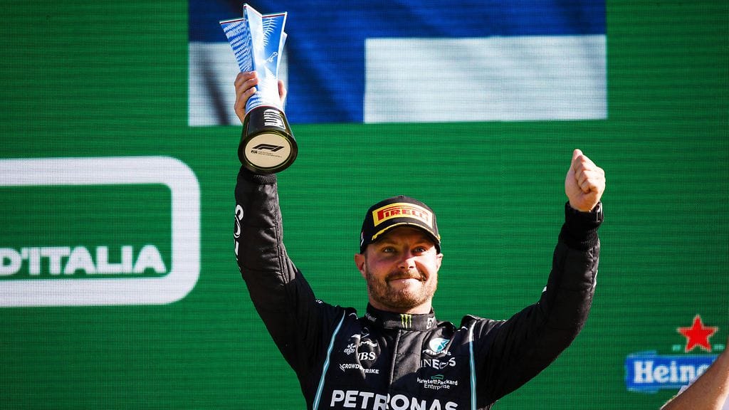 Valtteri Bottas toi 400. suomalaisen pistesijoituksen F1-sarjassa.