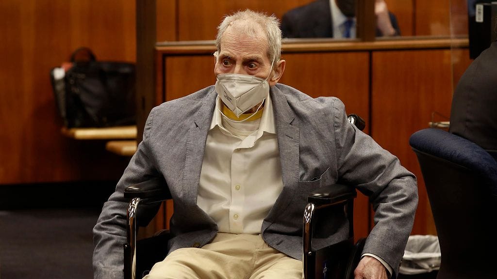 Robert Durst oikeudenkäynnissä.