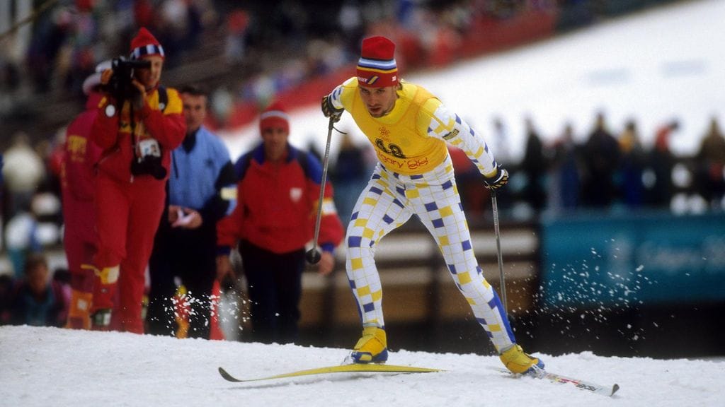 Torgny Mogren voitti neljä MM-mitalia 50 kilometrin hiihdossa.