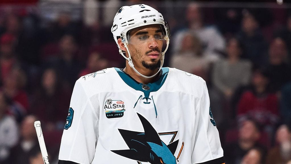 Evander Kane on NHL:n tutkinnassa vaimonsa kovien syytösten vuoksi.