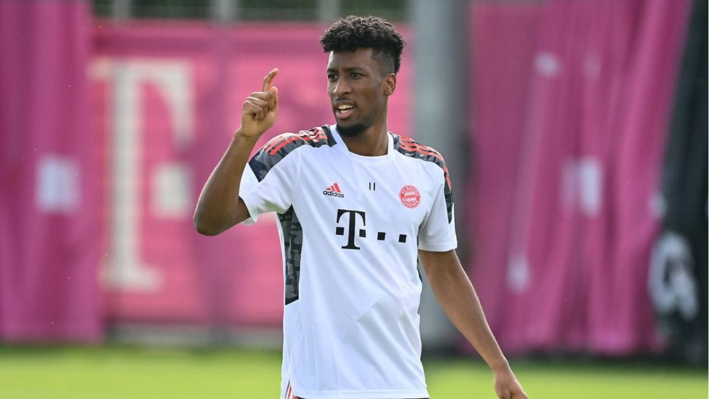 Kingsley Coman on jälleen Bayern Münchenin mukana. Arkistokuva.