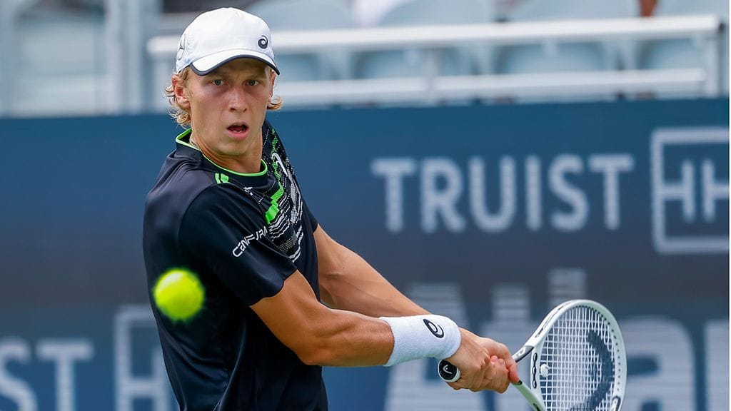 Emil Ruusuvuori Atlantassa viime heinäkuussa.