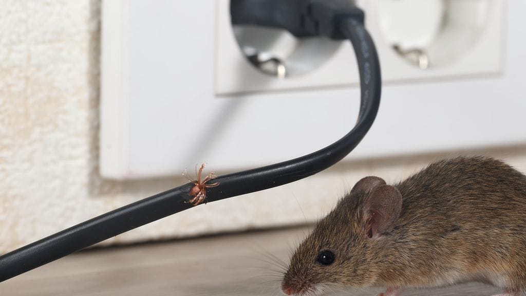 hiiri nakersi johtoa