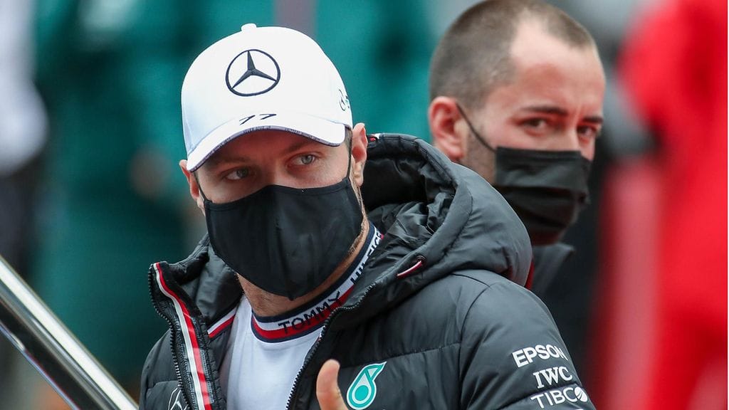 Valtteri Bottas osoitti huumorintajuaan.