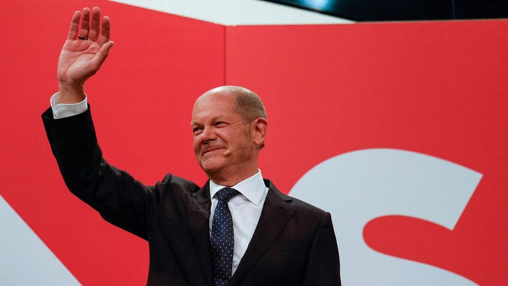 Olaf Scholz.