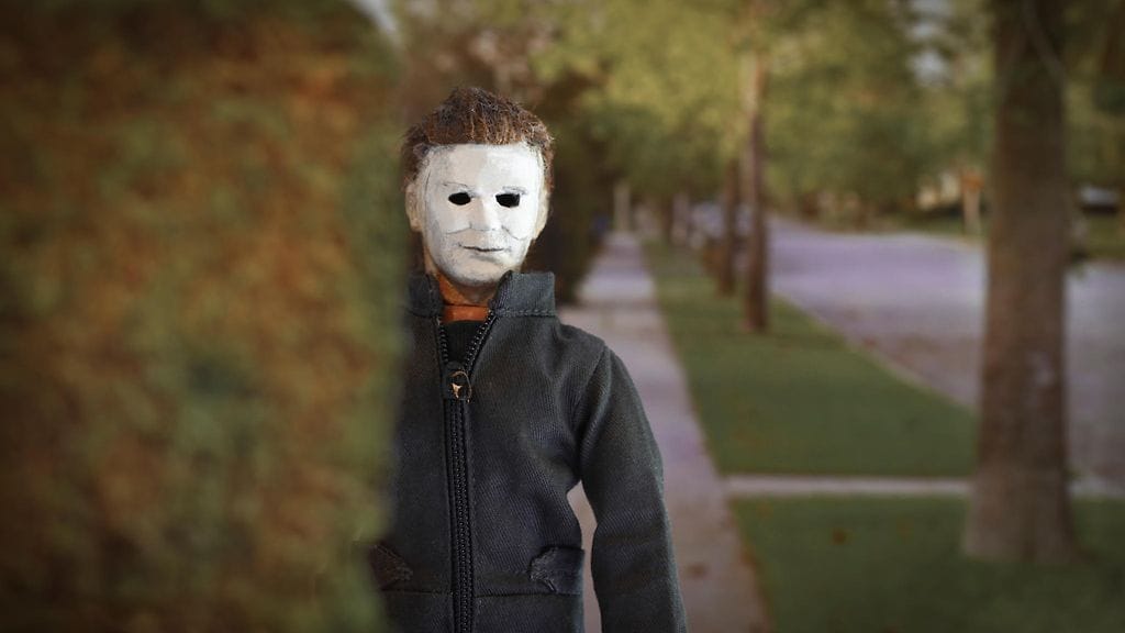 Halloween-elokuvista tuttu Michael Myers ei nelivuotiasta amerikkalaistyttöä pelottanut. Kuvituskuva.