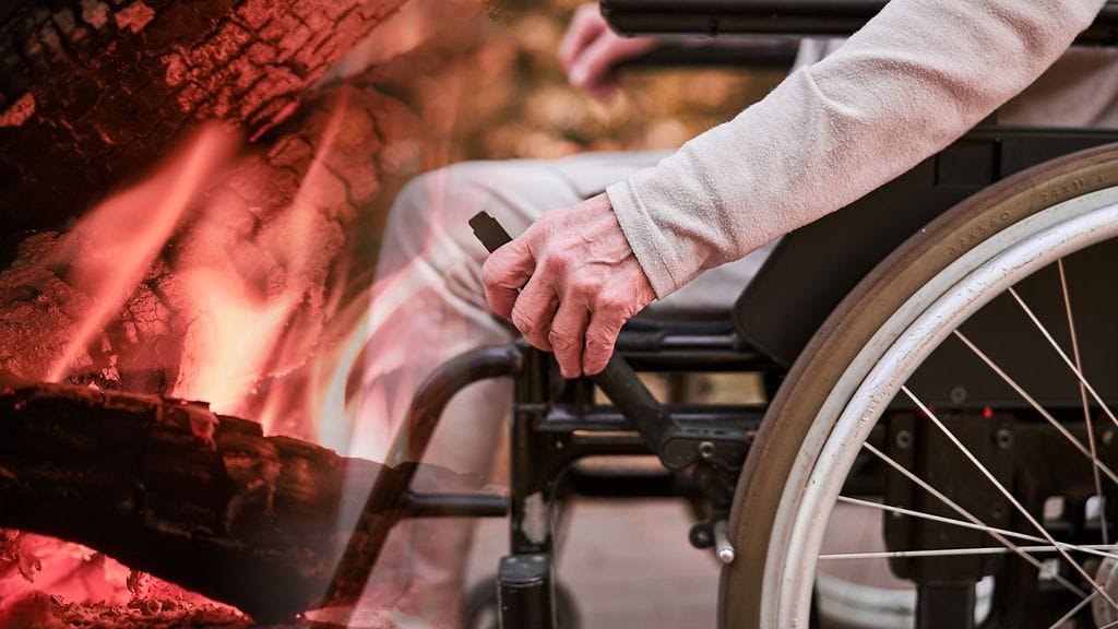 Lähes 80-vuotias vanhus menehtyi myöhemmin sairaalassa. Käräjäoikeus antaa tuomionsa myöhemmin. Kuvituskuva.