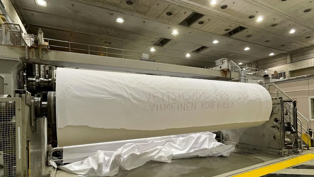 OMA: Stora Enso, paperitehdas, paperirulla, metsäteollisuus