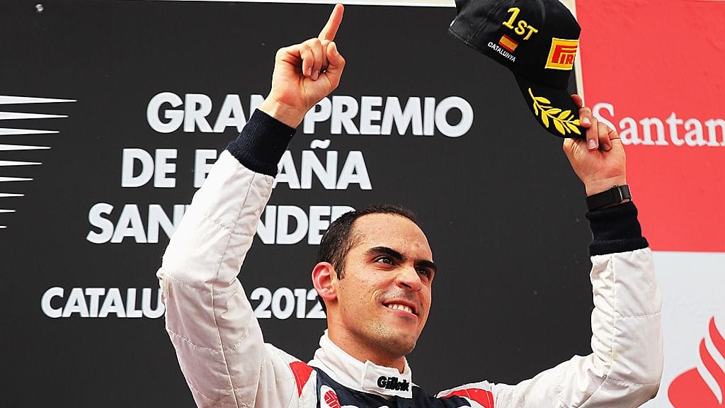 Pastor Maldonado juhli voittoa