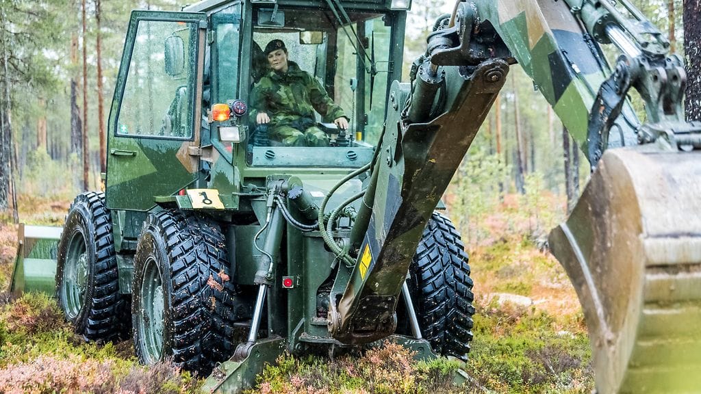 AOP kruununprinsessa Victoria kaivuri
