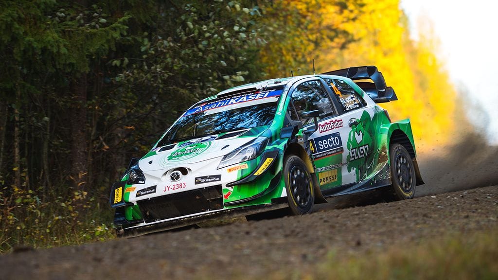 Esapekka Lappi on ollut loistavassa vauhdissa Suomen MM-rallissa.