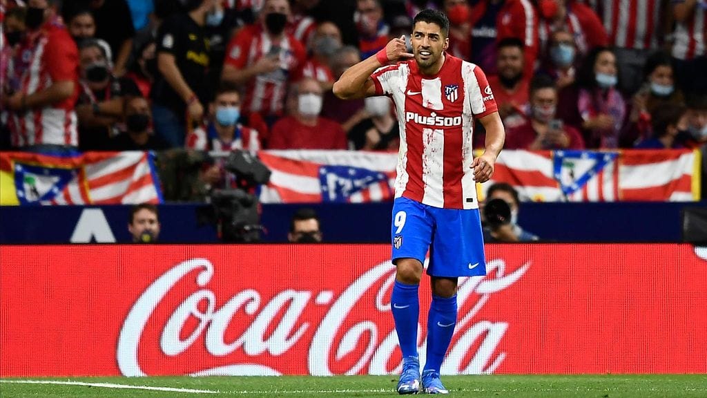 Luis Suarez teki Barcelonaa vastaan puhelinsoittoeleen.