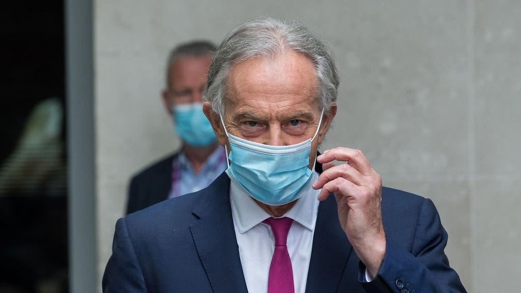 Britannian ex-pääministeri Tony Blair.