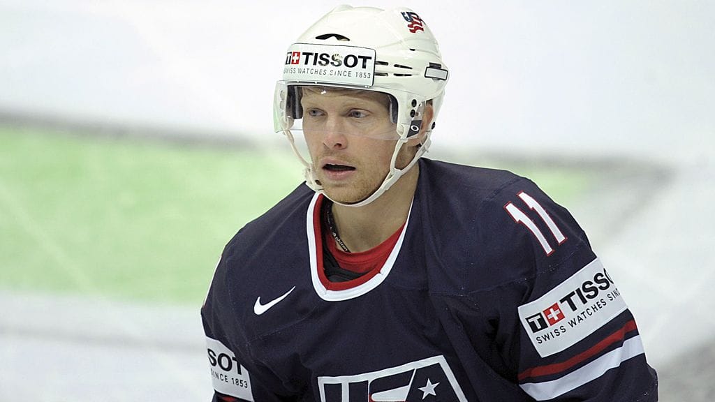 Ryan Lasch USA:n maajoukkuepaidassa.