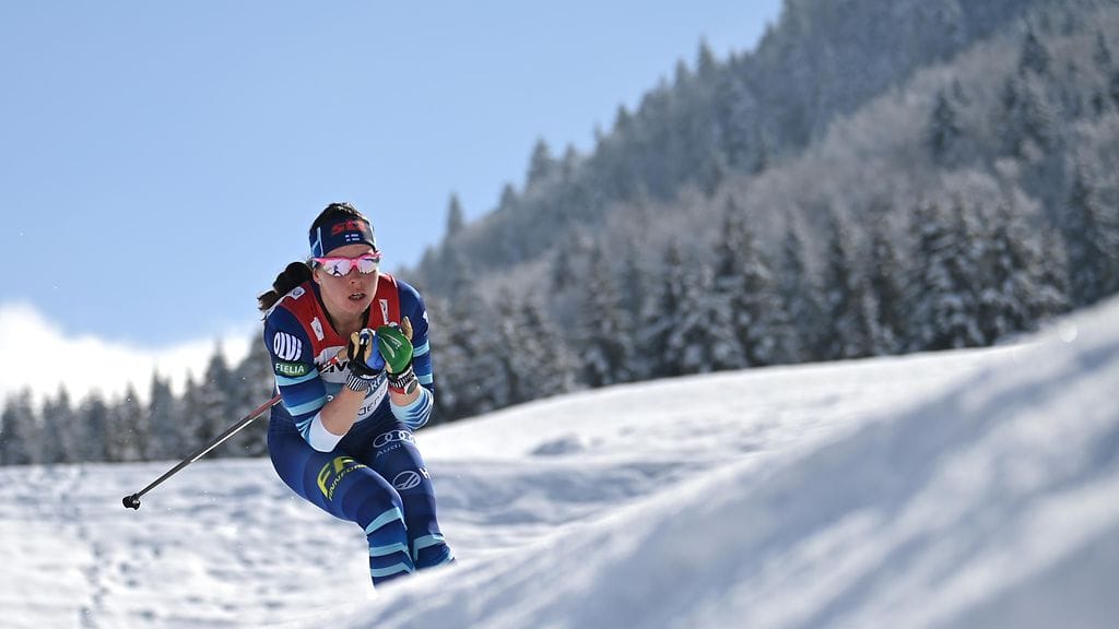 Krista Pärmäkoski pudottaa painoaan muutaman kilon Pekingin olympialaisiin.