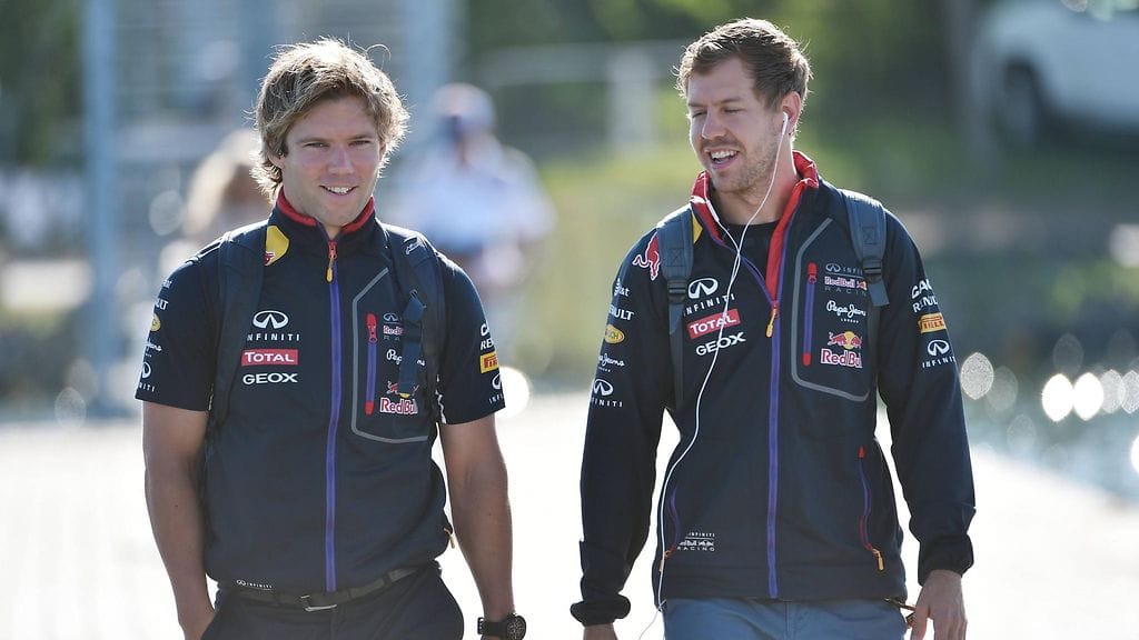 Antti Kontsas on toiminut Sebastian Vettelin kuntovalmentajana vuodesta 2014 lähtien.